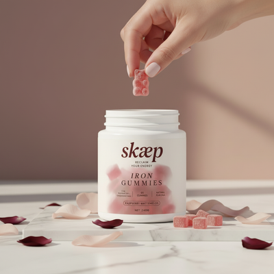 Iron Gummies — Hand Taking Gummy