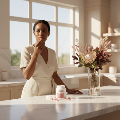 Woman in SA kitchen